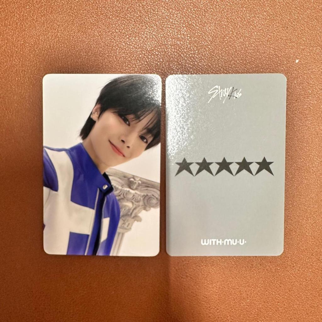WITHMUU POB ONLY STRAY KIDS 3-й альбом 5 звезд