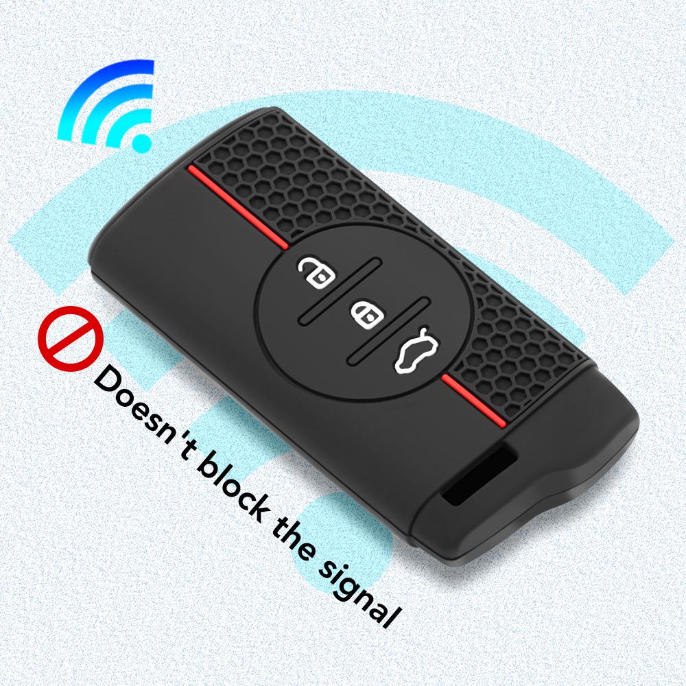 Чехол для ключа автомобиля с 3 кнопками и дистанционным управлением для Chery Tiggo 8 Arrizo 5 Pro Gx 5x eQ7 Chery Tiggo 7 Pro exeed 2020 2021 Аксессуары