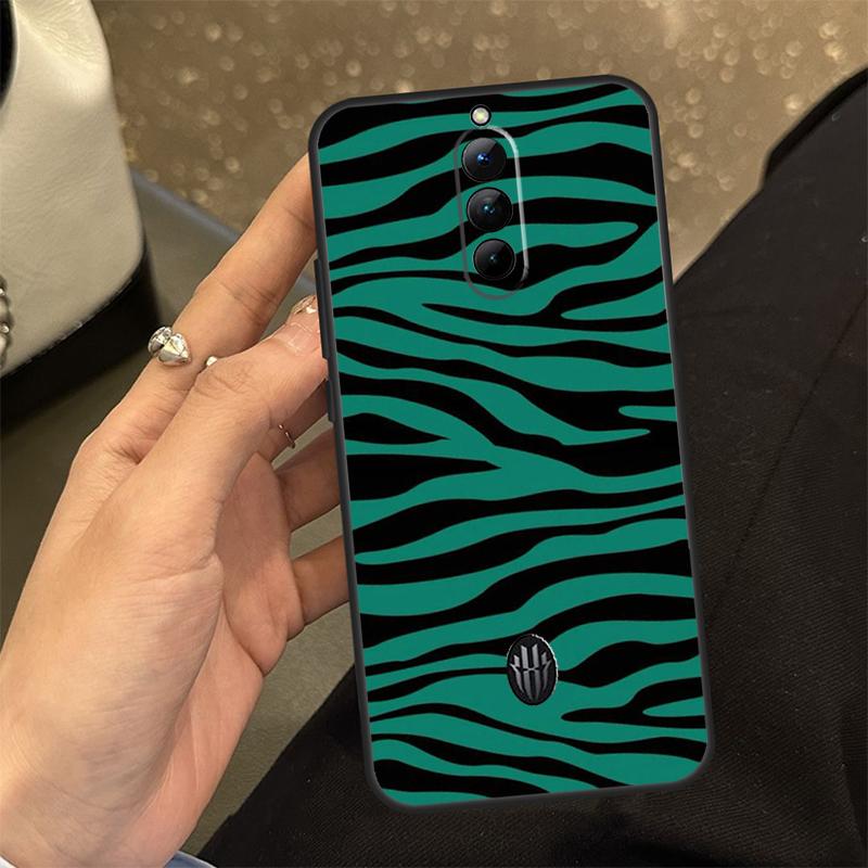 Чехол с принтом «Полосы зебры» для Nubia Red Magic 8 8S Pro Plus 6 7 8 Pro 6S 7S Pro 6R 5S 5G Мягкая защита Capa