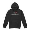 Chevrolet Unisex Adult Corvette Modern Emblem Hoodie