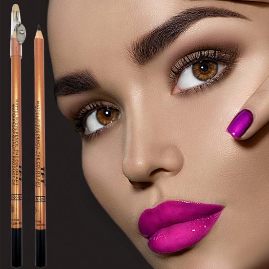 Водонепроницаемый прочный не размазывающийся карандаш для бровей, косметическая косметика для глаз с точилкой