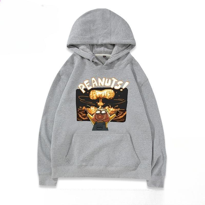 Spy X House Aniya Коллаборация Парный Набор Peanuts Комикс Осень Худи Чистый Хлопок С Принтом Толстовка