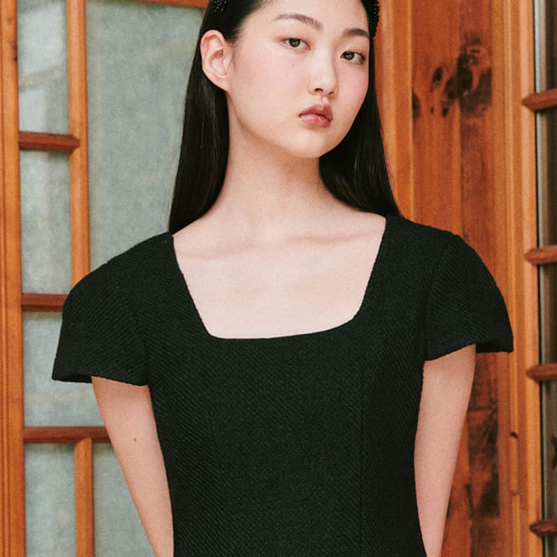 GANISONG Свадебная повязка для волос Audrey Pearl_черный