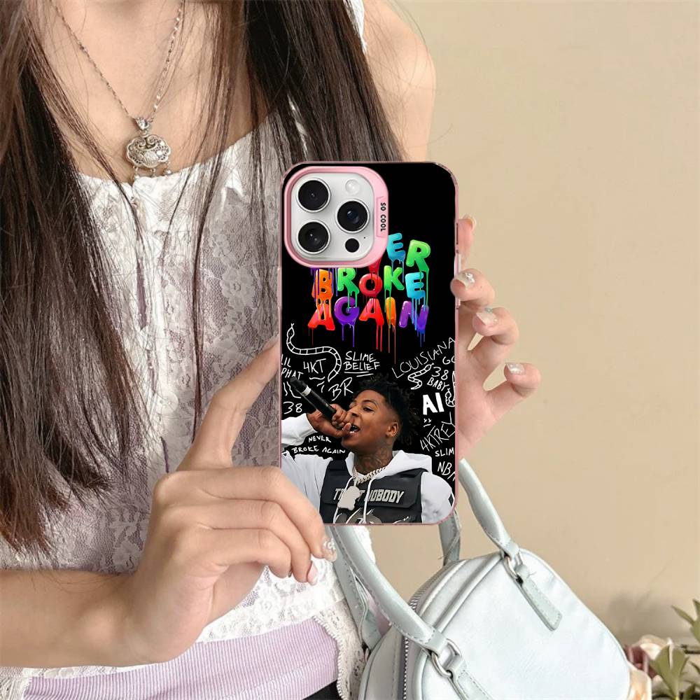 Singer YoungBoy Never Broke Again Phone Cases For IPhone 17 16e 15 14 13 12 11 Plus Pro Max ProMax Colorful Covers