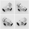 Switch Connect Shower Head Faucet Adapter Diverter Valve Water Tap Connector Kitchen Sink Splitter