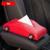 Высококачественный Модный Держатель для Автомобильной Салфетницы из Искусственной Кожи Бизнес Подлокотник Чехол для Салфетницы Автомобильный Держатель для Салфеток с Магнитным Дном