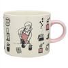 Кружка Mino Ware Barista розовая K13323