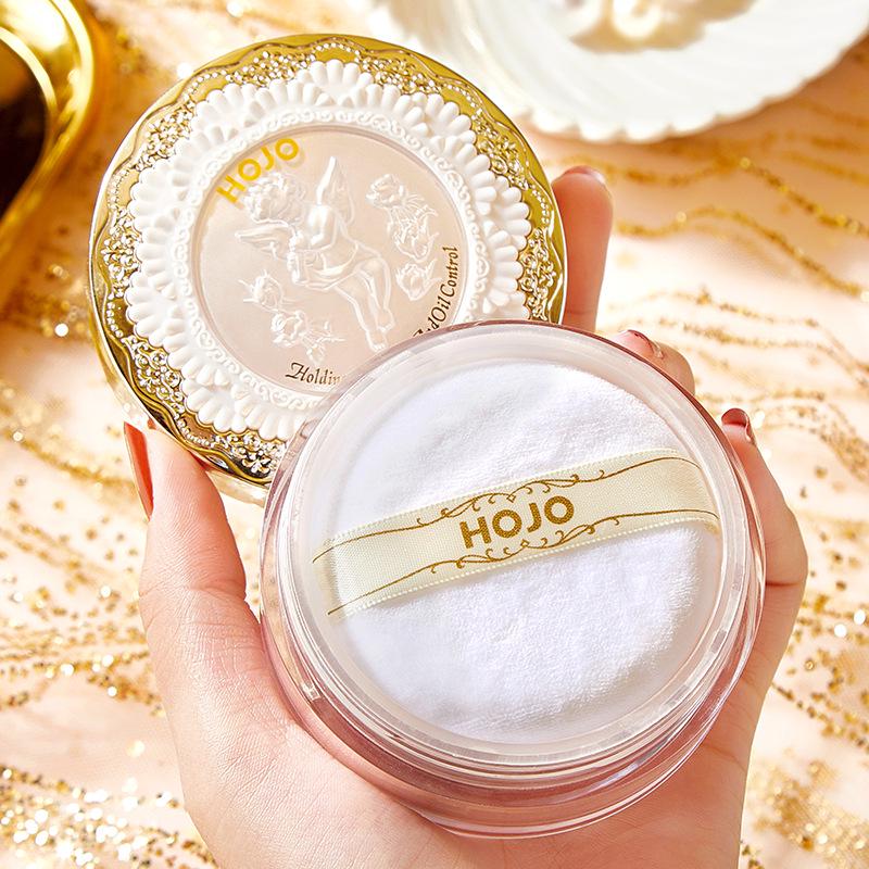 HOJO Angel Light Пудра для фиксации макияжа - Мелкая текстура, Натуральная, Хорошо держится, Не скатывается - 8088