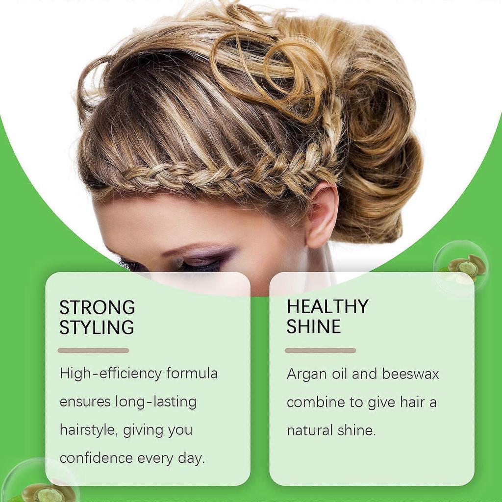 Hoegoa Green Kiwifruit Styling Gel Long-Lasting Bangs Natural Styling Refreshing Oil Control Gel