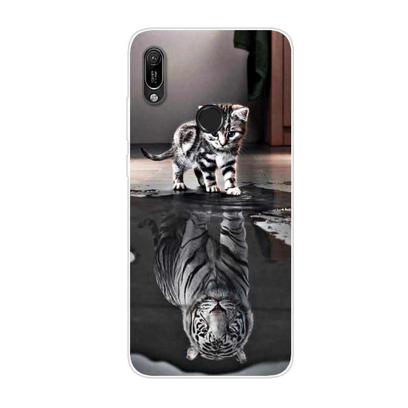 Чехол для Huawei Y6 2019 Мягкая силиконовая задняя крышка Сумка Чехол для телефона Для Huawei Y6S Y6 Prime Pro 2019 Y 6S 2019 TPU Чехол Y6S 2020