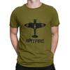 ФУТБОЛКА SPITFIRE Supermarine Истребитель ВОВ Британский Истребитель Битва за Британию ВВС RAF Футболка Топ