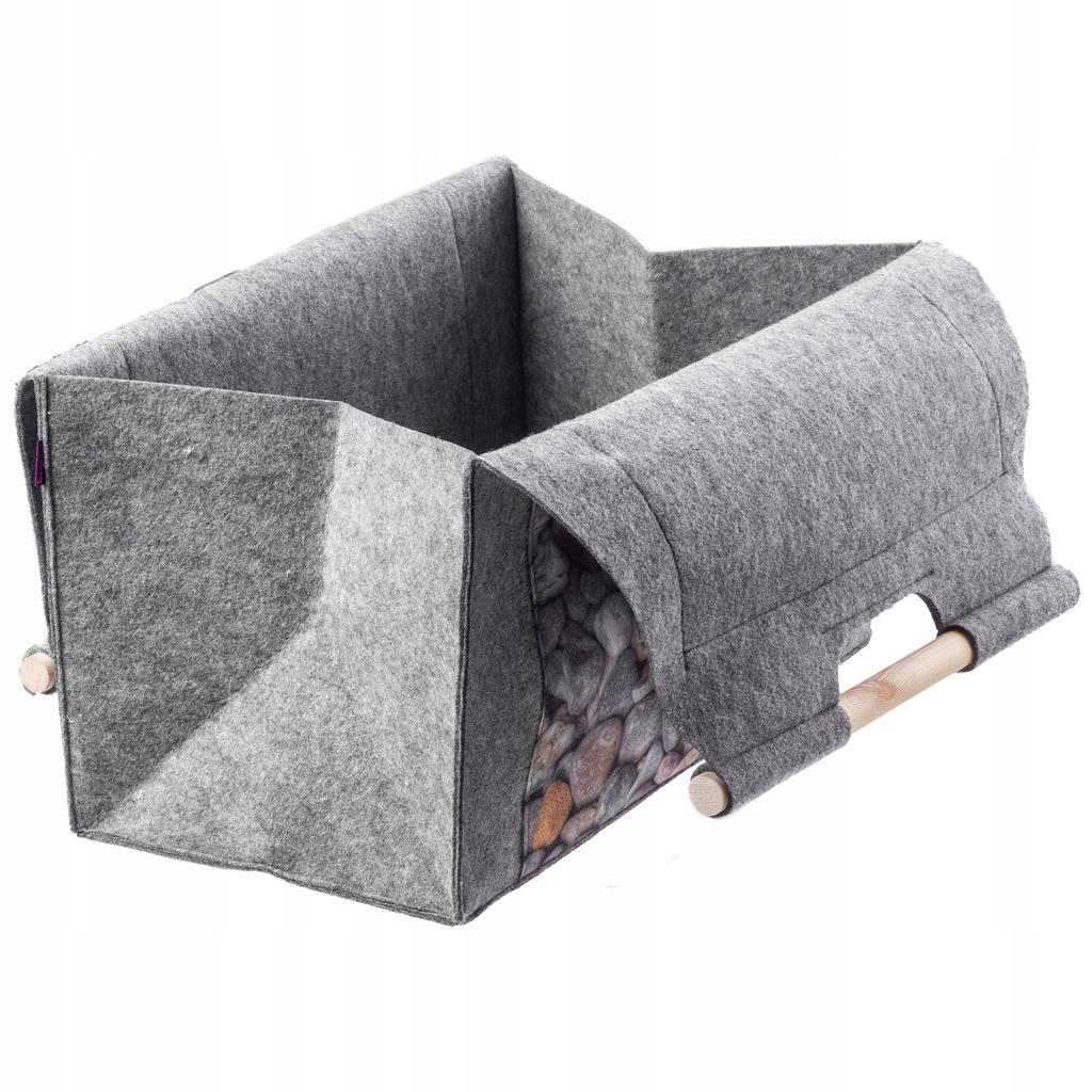 KADAX Torba gospodarcza na drewno kominkowe wzór 