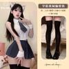 Sex Underwear Pure Love School Girl Chiffon Shirt Split Uniform Temptation Free Pure Desire College JK Short Skirt Suit Women