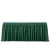 Party Solid Color Table Skirt Birthday Pleated Dessert Tablecloth Cover Wedding Festive Table Skirt Home Ruffle Edge Table Skirt