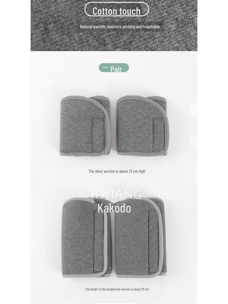 Утепленный бархатный протектор лодыжки для мужчин и женщин: Велосипедная экипировка для сохранения тепла и защиты лодыжек осенью и зимой.