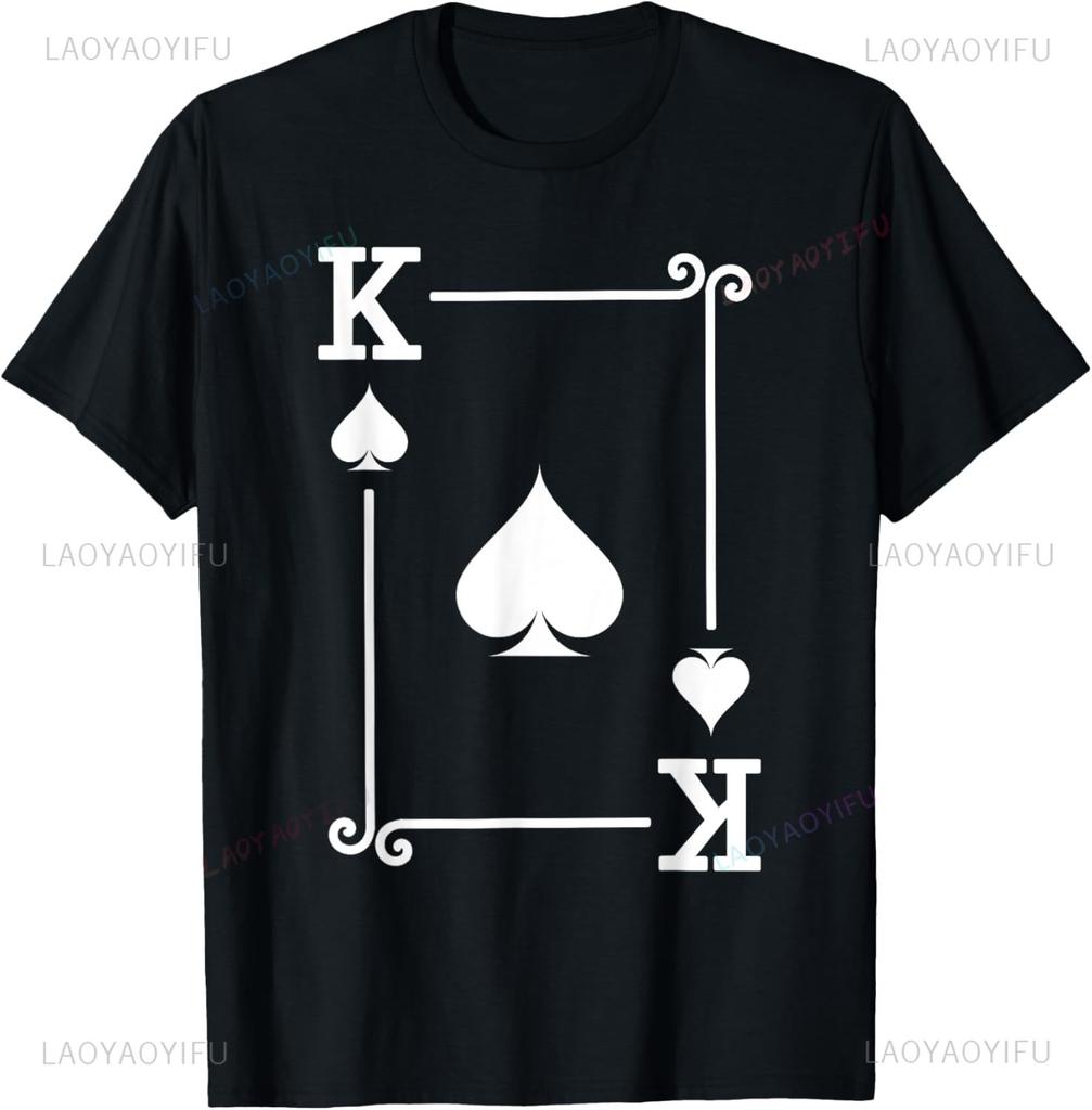 Playing Cards Costume - Diamonds Card Poker T-Shirt Summer Streetwear Tops Camiseta Unisex