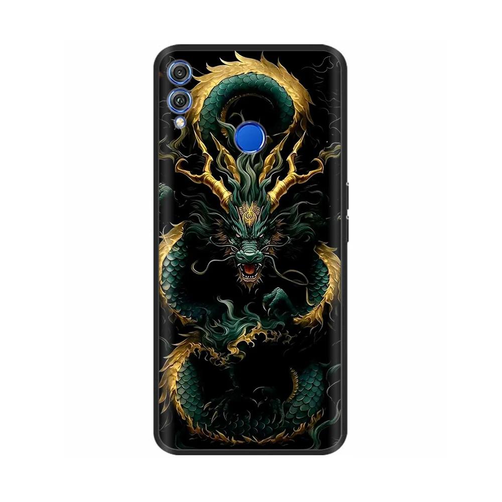 Для Honor 8X Чехол Мягкий Жидкий Силикон Полное Покрытие Чехол для Телефона Для Huawei Honor 8X Чехлы Honor8X Милый Панда Задняя Крышка Fundas