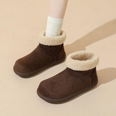 Платформа Jiayun женские зимние сапоги Birkenstock 2025 новый зимний бархатный теплый и нескользящий Северо-восток снег хлопок обувь