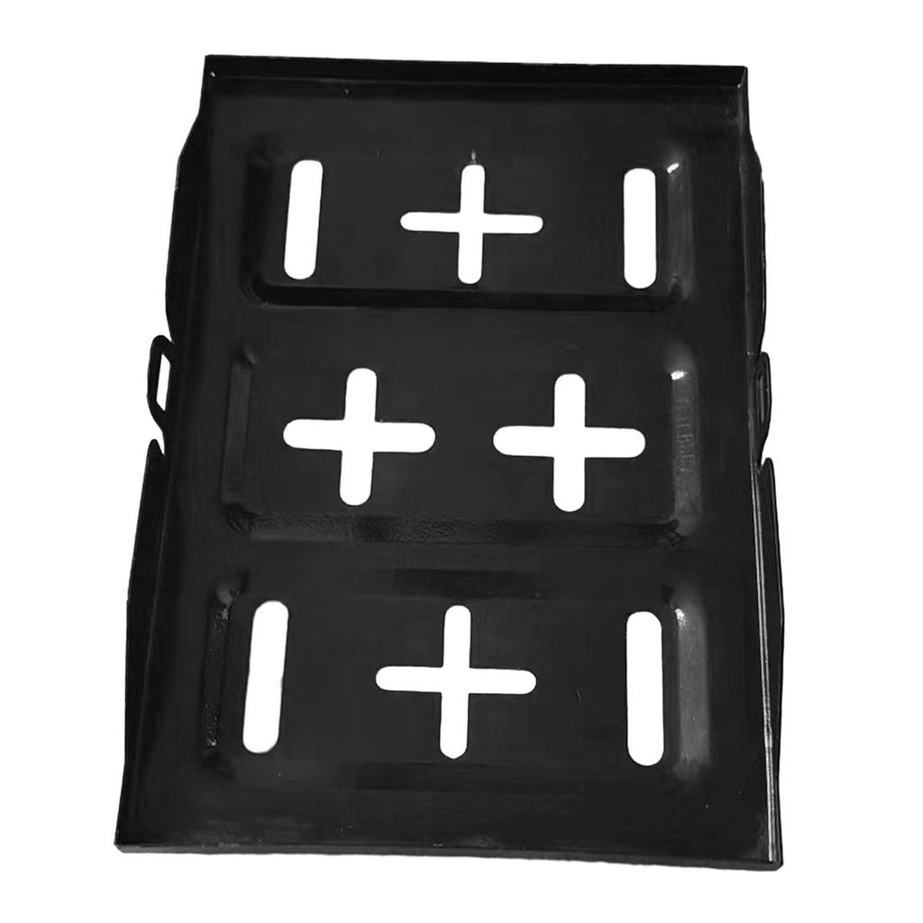 Car Battery Holder Battery Fixing Holder Battery Tray Bracket Battery Installation Tray for SUV Truck RV Cars Engine Repair