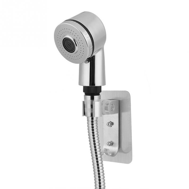 Home Bathroom Hand Shower Sprayer Hair Washing Kit Faucet Converter Adapter Set Accessories