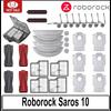 Аксессуары Робот-пылесос Roborock Saros 10 Запчасти Основная щетка Боковая щетка Hepa-фильтр Тряпка для мытья пола Мешок для пыли