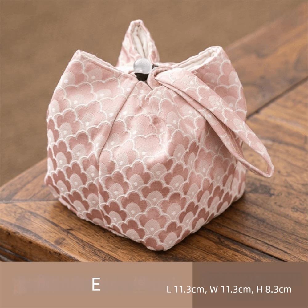 Вышитая сумка в китайском стиле, утолщенная сумка для хранения чайника, грелка для чайника, китайская чайная культура