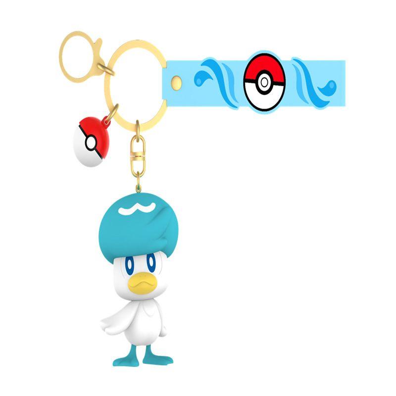 Anime  Cute Keychain Gengar Meowth Cubone Mimikyu Snorlax Action Figures Pendant Bag Charm Orna Gifts ments Collect
