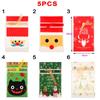 Pastry Tool Santa Claus Cookies Handmade Soap Gift Bags Christmas Decor Candy Package Drawstring