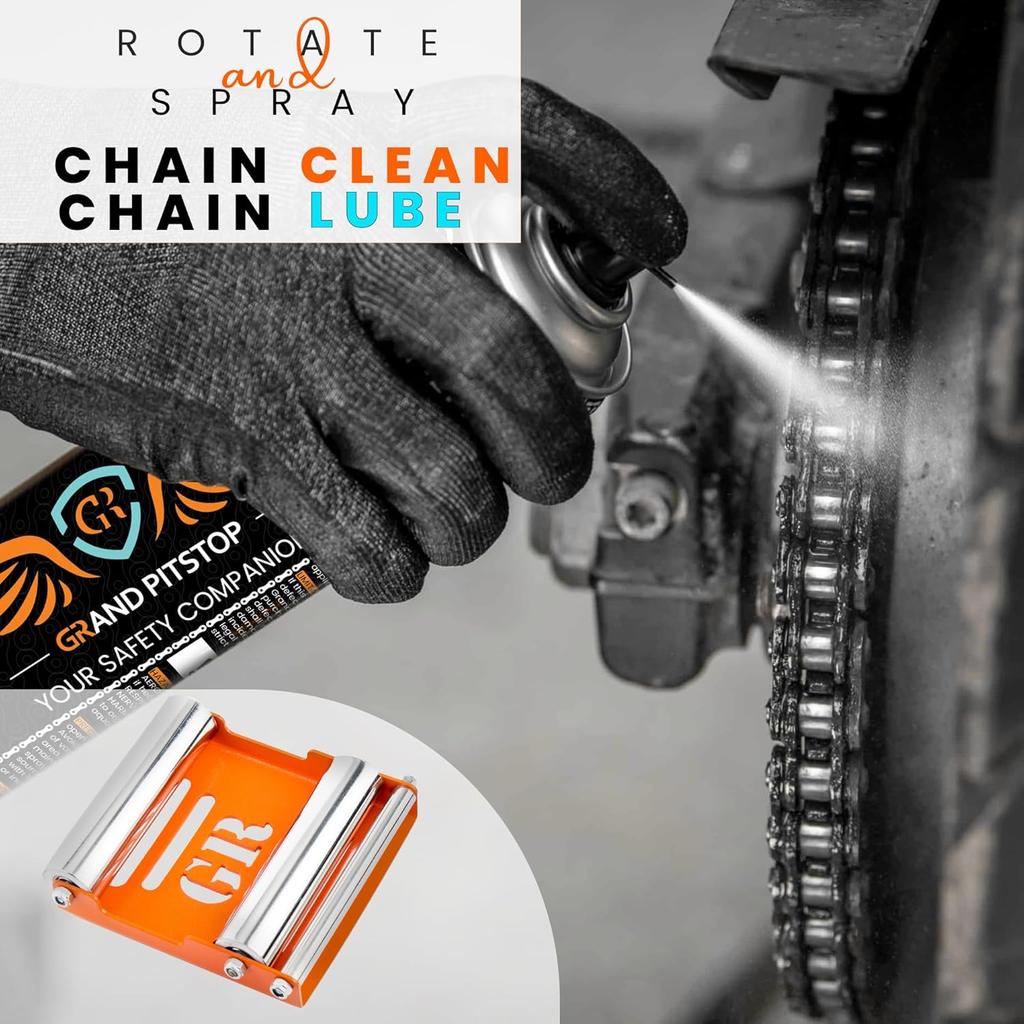 Стенд для чистки колес мотоцикла Grand Pitstop - Замена стойки Paddock - Стенд для чистки колес и смазки цепи - GRoller Medium