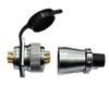 WS28 Reverse Mount Square Base Aviation Socket Connector, 26-Pin