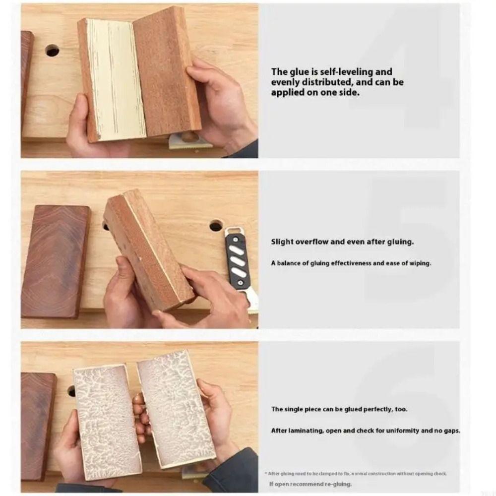 Ergonomic Handle Glues Spreader Scraping Plate Notched Applicator Craftsmanship Projects