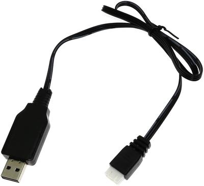 Кабель для зарядки USB 7,4 В – Для SYMA X8C X8G Hubsan H501S – Совместим с LiPo аккумуляторами – Черный – Пластик
