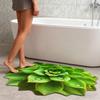 3D Flower Floor Mat Realistic Absorbent Flower Carpet Non-Slip Decorative Area Rug for Living Room Bathroom Kitchen Bedroom
