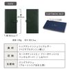 BLUE SINCERE Блокнот Натуральная Кожа Верхний Слой Почти1 HB1 Обложка, Кожа, Выделанная, Кожа, Мужской и Женский (Королевский черный)