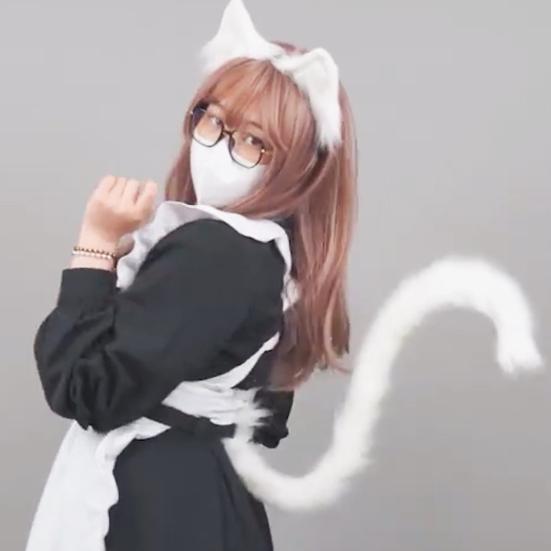 2 шт./компл. кошачьи уши и хвост комплект для взрослых и детей кошачьи уши повязка на голову регулируемый пояс кошачий хвост аксессуары комплект костюм аксессуары