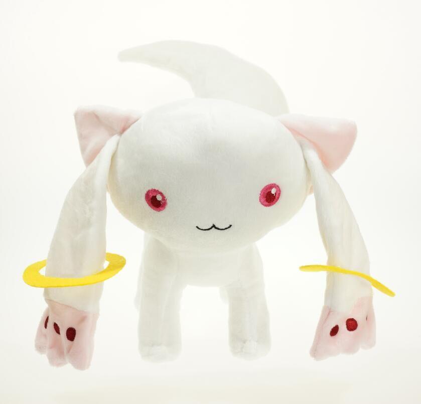 Kawaii Qbay Cat Puella Magi Madoka Magica Magic Kyubey Cute Animal Toys Soft Pillow Dolls Fashionable Room Decorations Gifts