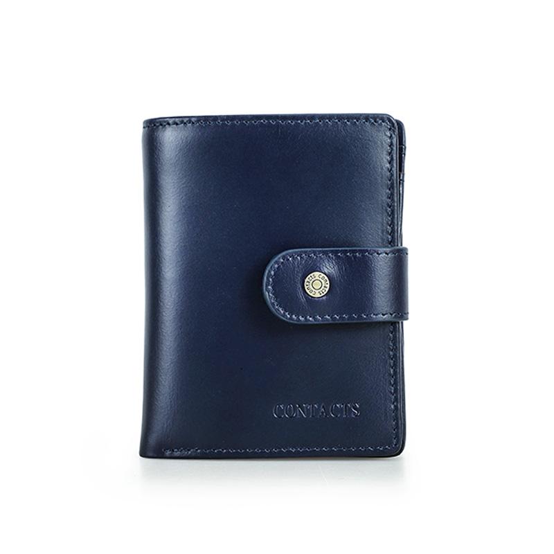 CONTACT'S женский компактный бумажник из натуральной кожи