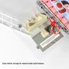 A6/A7 Double Buckle PVC Transparent Binder Planner with Detachable Shell