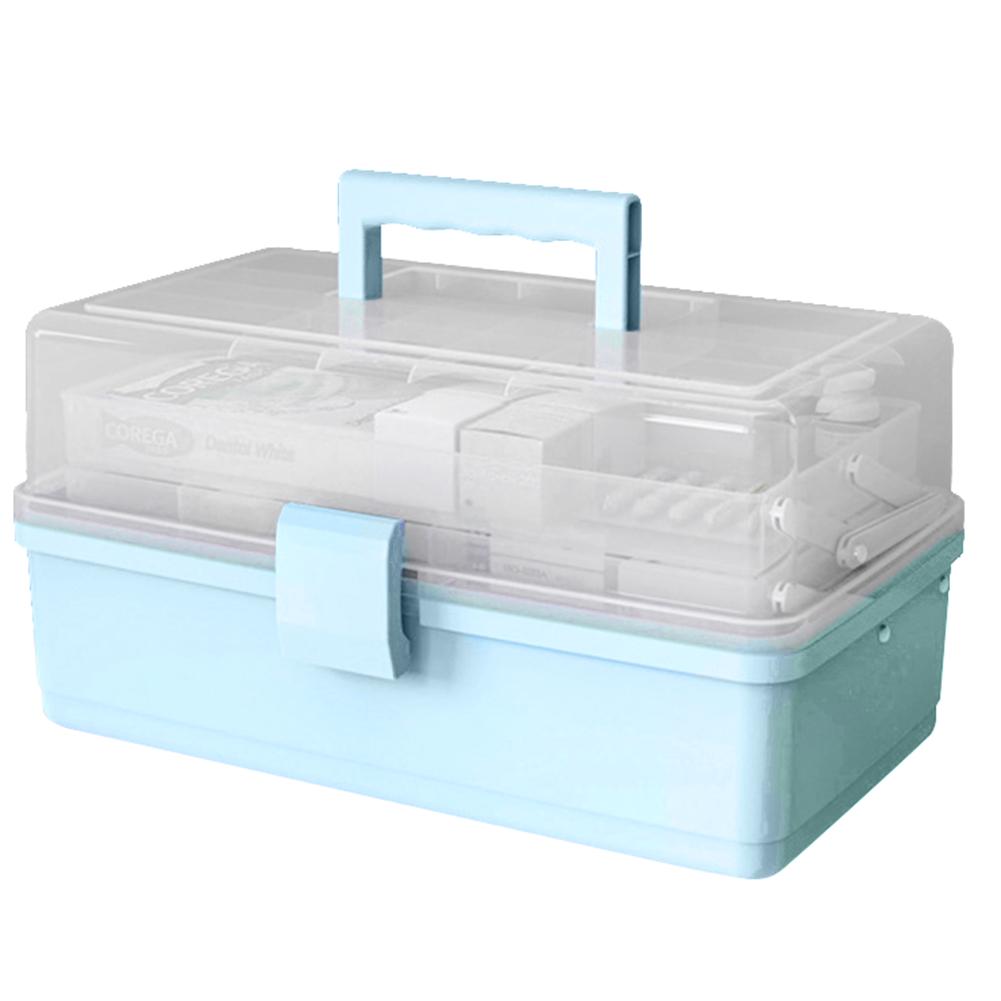 Домашняя косметика, аптечка для хранения лекарств, пластиковый портативный ящик для хранения лекарств