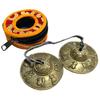 Elrinrin Tingsha Bell, Tibetan Bell, Yoga, Meditation, Tibetan Bell, Tibetan Cymbal, Percussion Instrument, Feng Shui, Tingsha, Eight Auspicious Patte