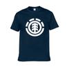 Premium Cotton Blend Short Sleeve T-shirt With Element Printing For Men Unisex