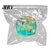 Stress Relief Squeeze Toy 1/2/3/4Pcs 3D Cube Anxiety Clear Ocean Shell Reducer Sensory Portable Soft TPR Pinch Party Favors Adults