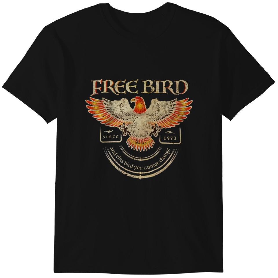 Футболка Free Bird, Футболка группы, Футболка группы в стиле олдскул