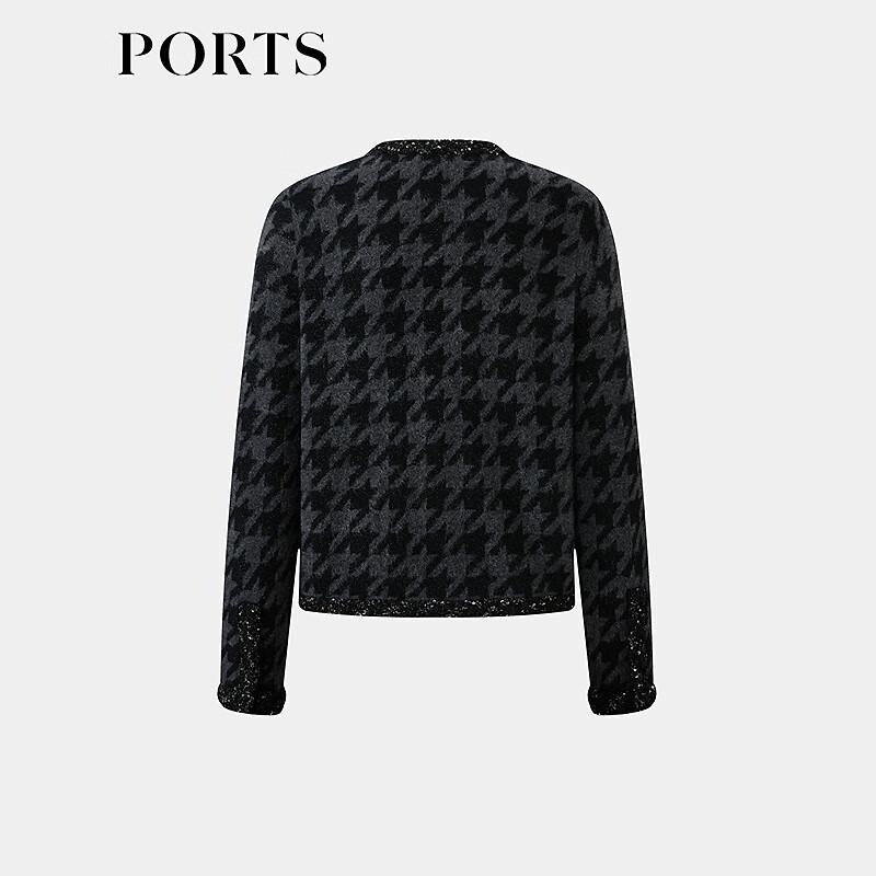 Ports Женский вязаный кардиган в гусиную лапку