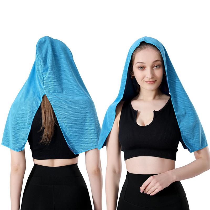 Cooling Towel for Summer Sports, Sweat Wicking Quick Dry Cold Headband, Boxing Running Fitness Sun Protection Ice Towel, Portable