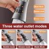 Kitchen Faucet Extender With Filter Function Aerator Splash Filter Washbasin Faucet Bubbler Nozzle Aerator