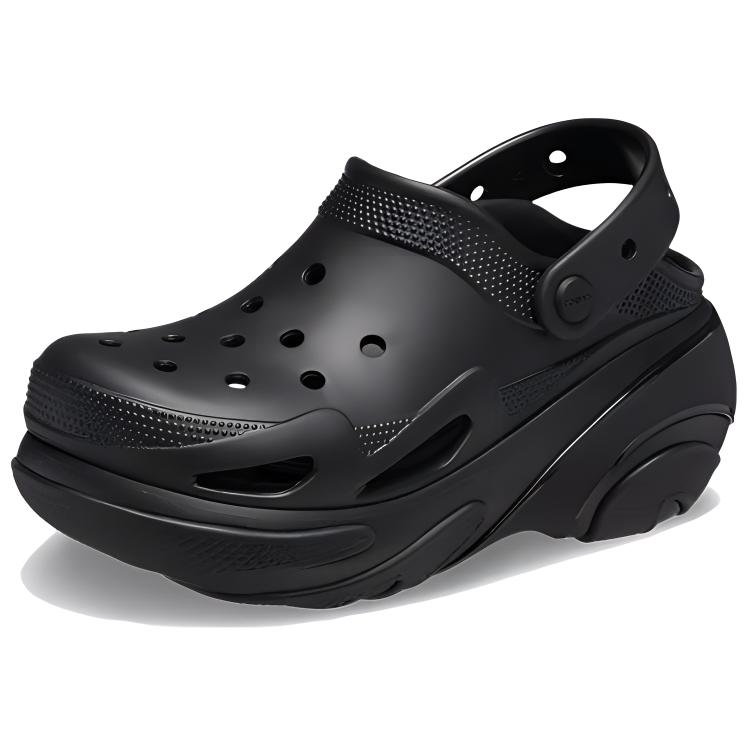 Crocs Кроссовки Bubble Crush Clog Triple Black Unisex 210061-0WC