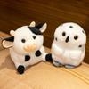 Милая плюшевая игрушка корова, мягкая пушистая мягкая игрушка-животное, очаровательные плюшевые сова, шиншилла, обнимающая кукла