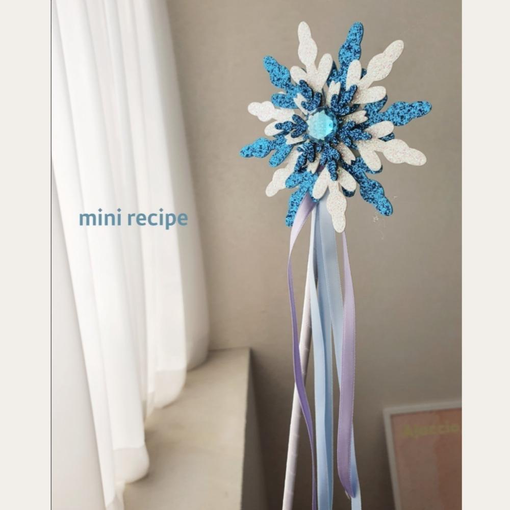 Мини-рецепт Волшебная палочка «Снежный цветок» – волшебная палочка ручной работы «Зимняя сказка»