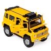 Масштаб 1/28 Unimog U5000, литая под давлением модель автомобиля, игрушечный автомобиль с откатным механизмом, звуком и светом для детей, коллекция подарков для мальчиков и девочек